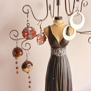 3/$50 Y2K Statement Earring Set